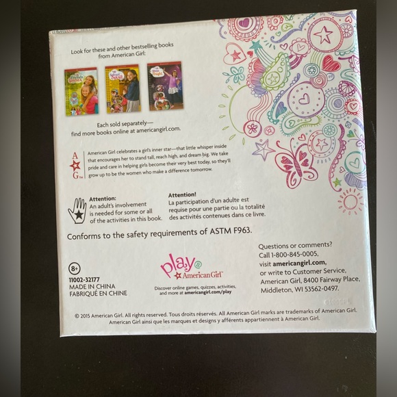 American Girl ~ Truly Me ~ Game Pick A Color Choose An Activity Wheel Travel Set - Picture 5 of 5